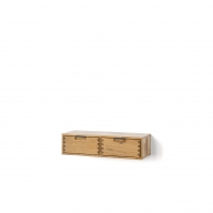 Dębowa wisząca szafka z dwoma szufladami - Möbel SKY